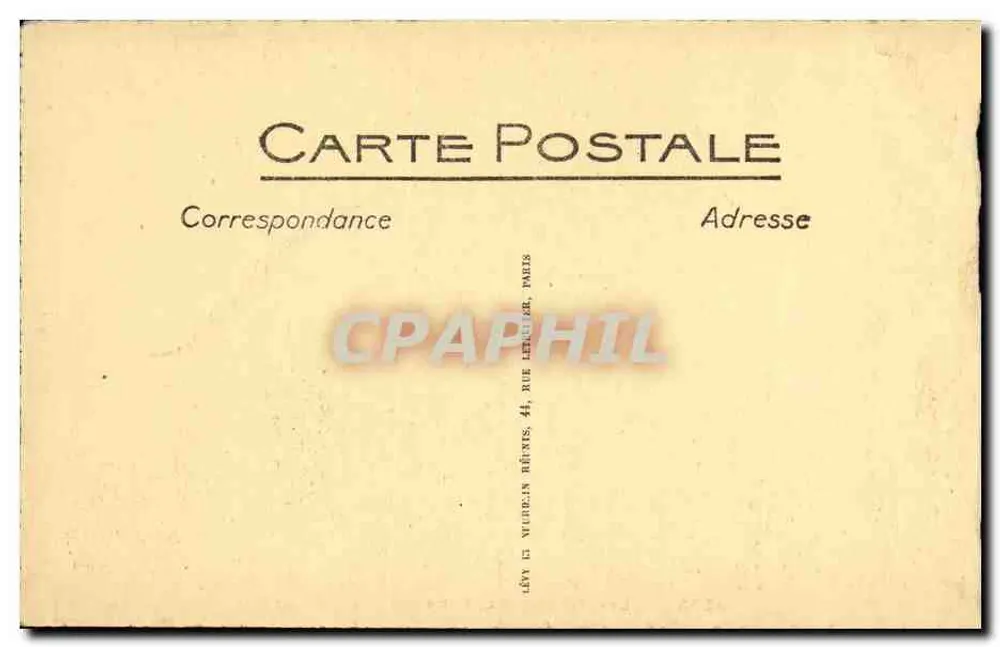 Albi — Les Gargouilles de la Cathédrale — éditeur LL, n° 93 - Rückseite
