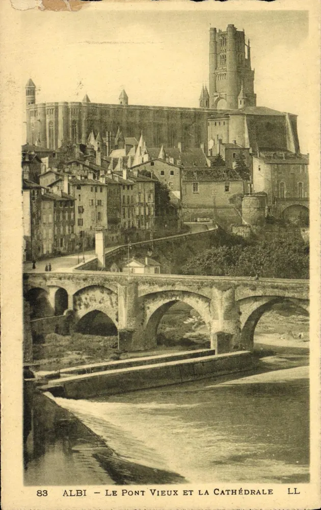 Albi — Le Pont Vieux et la Cathédrale — LL, n° 83 - Vorderseite