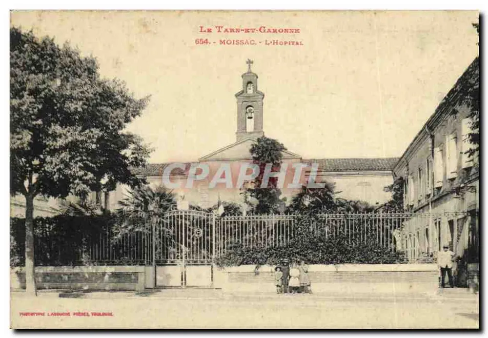 Moissac - L'Hôpital — Verlag Phototype Ladouche Frères Triguel - Vorderseite