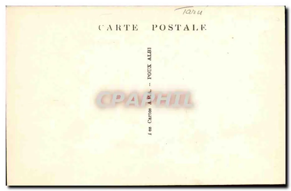 Vabre — Panoramablick — Le Tarn Illustré, Verlag APA - Rückseite