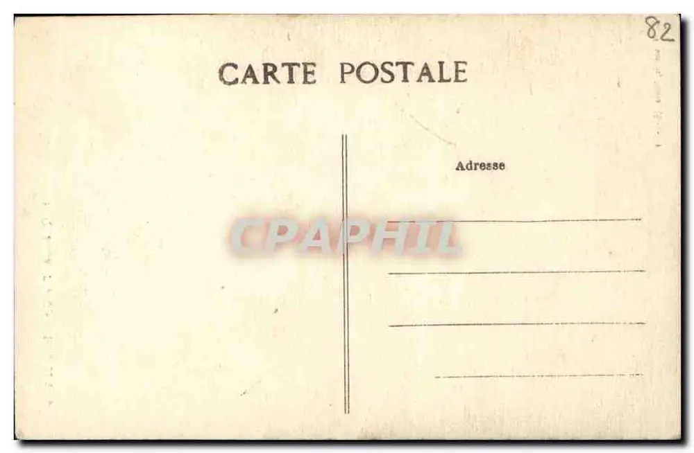 Roquecor (T.-e-G.) — Hotel de Ville - Verso