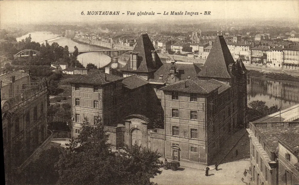 Montauban - Vista geral — O Museu Ingres - BR - Frente