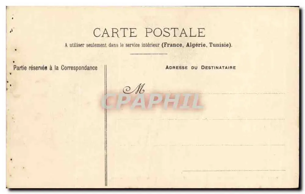 Montauban — Katedra — seria 1, Achille Bouis, fot. Montauban, nr 19 - Rewers