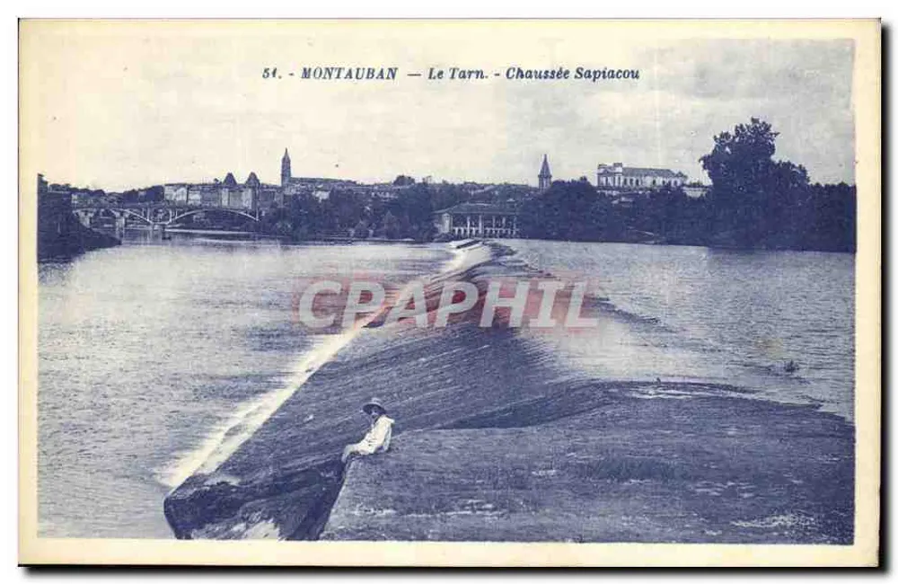 Montauban — Le Tarn — Chaussée Sapiacou — n° 51 - Vorderseite