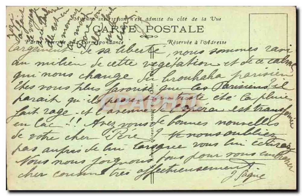 Montauban — Le Tarn — Chaussée Sapiacou — n° 51 - Rückseite