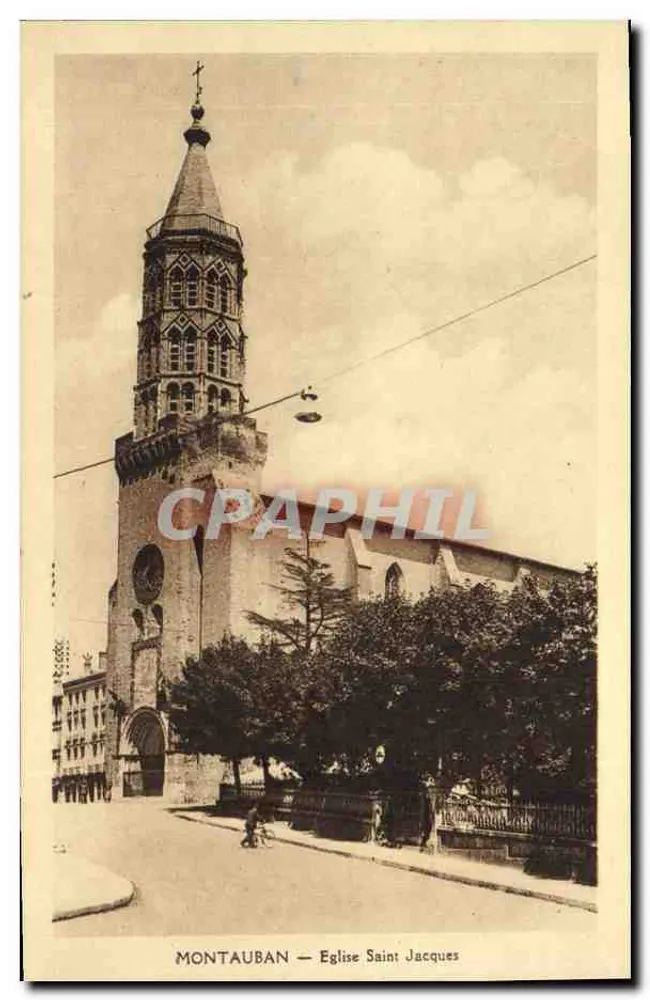 Montauban — Igreja de São Jacó — Éditions Narbo - Frente