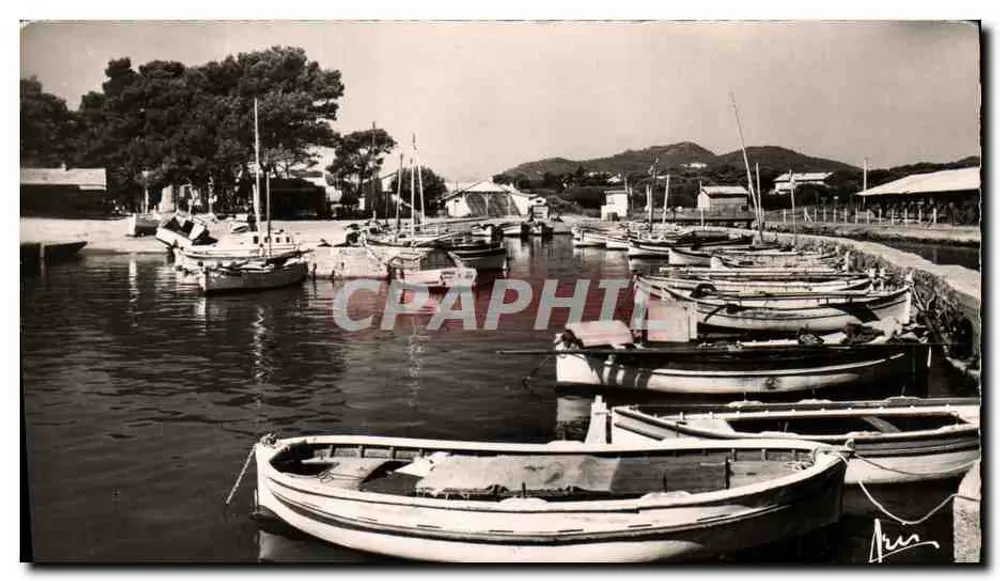 Port de La Capte — Presqu'île de Giens — Éditeur CRAPHIL - Recto