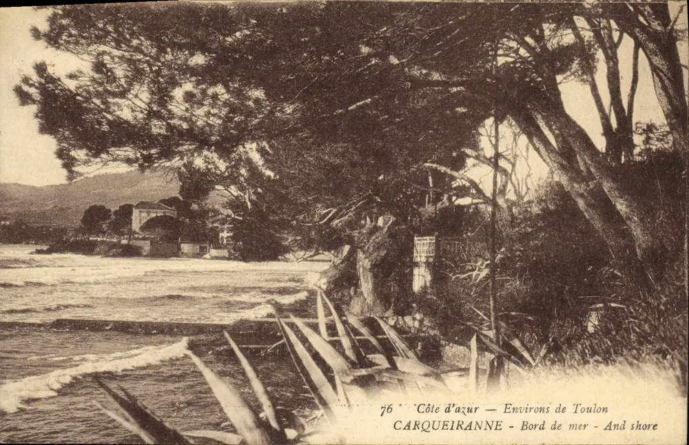 Carqueiranne — Umgebung von Toulon — Ufer — Und Ufer - Vorderseite