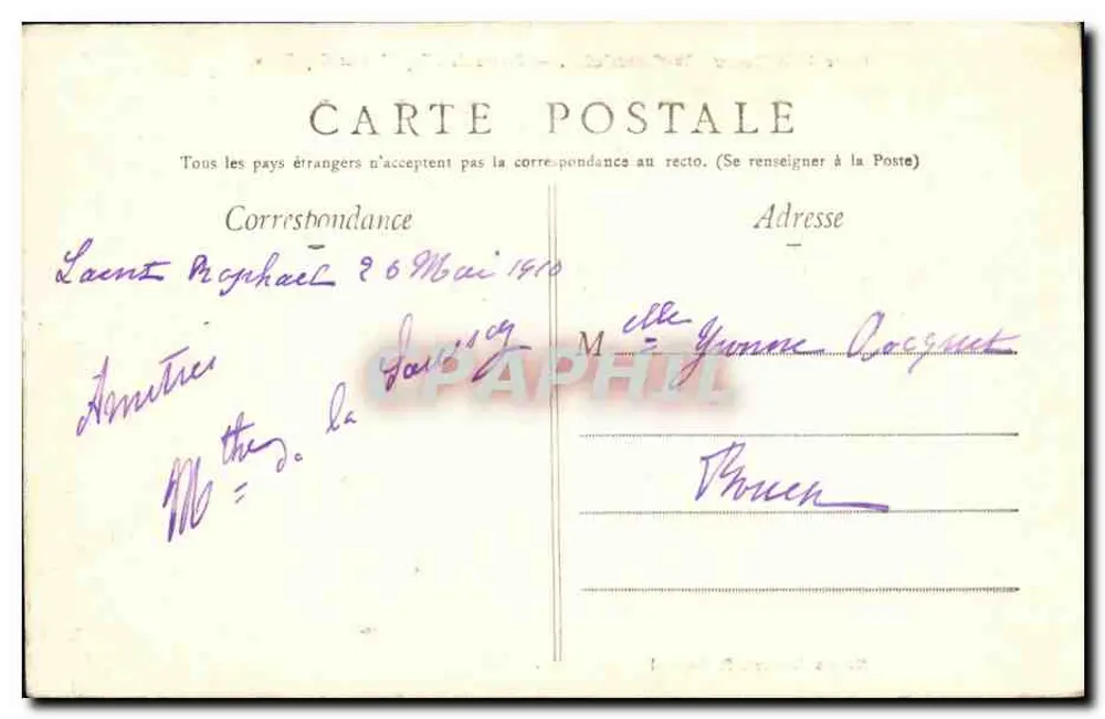 Neue Corniche Straße — Pointe de l'Esquillon und Cap Roux — Maison de Sages St-Raphael - Rückseite
