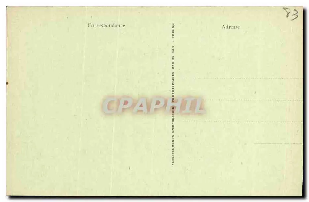 Le Lavandou - Bairro dos Maurels — Edit. Siméon n°1298 - Verso
