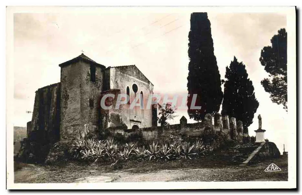 A Capela de Bormes — Arredores de Lavandou — Edição Pissot, La Languedoc - Frente