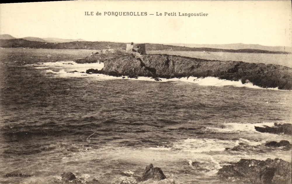 Ilha de Porquerolles — O Pequeno Lagostim — Cléché Bozon - Frente