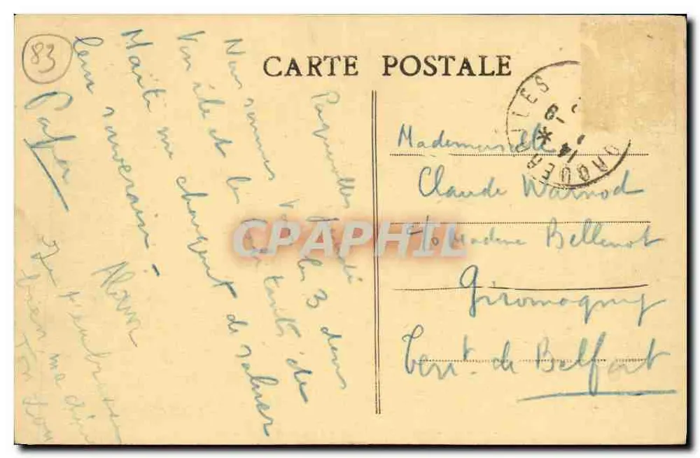 Ilha de Porquerolles — A Ponta de Robert — Édit Mazella - Verso