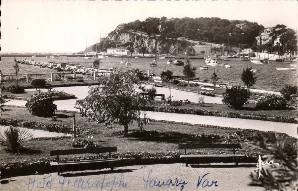 Sanary-sur-Mer — Jardim Municipal — Edições ARIS n°265 - Frente
