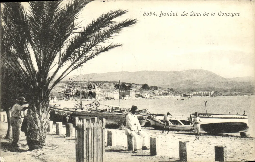 Bandol. Der Kai der Consigne — unbekannter Verlag, Nr. 2394 - Vorderseite