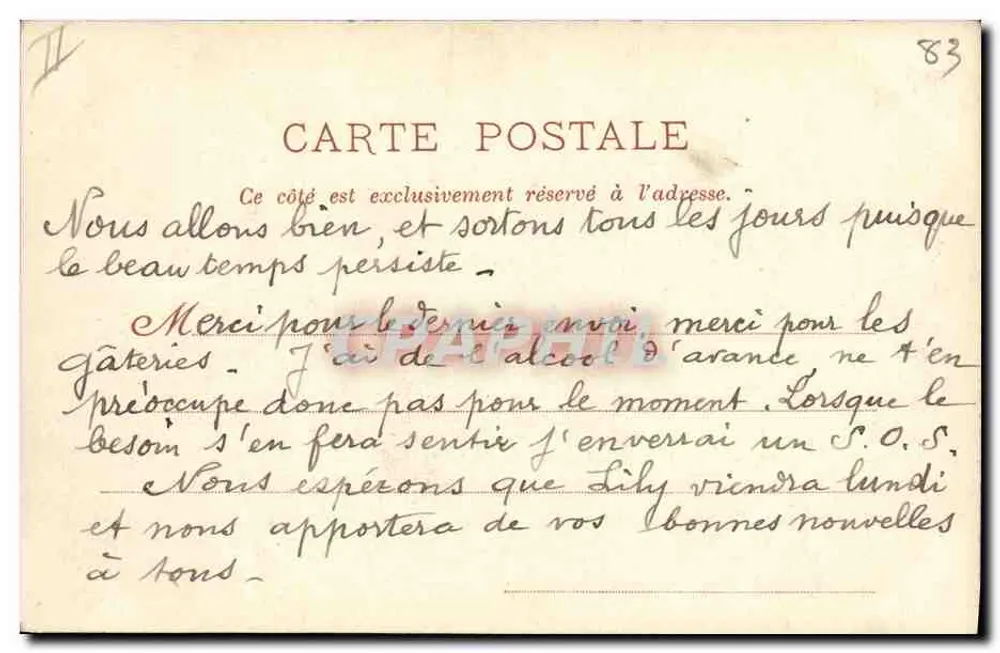 Toulon - Die Flotte - Ansicht der Batterie Lamalgue — A. Couturier, Fotograf-Verlag, Toulon, n°420 - Rückseite