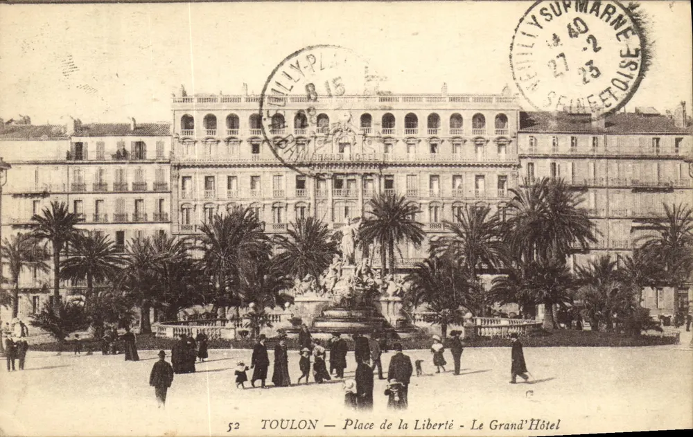 Toulon — Place de la Liberté — Le Grand'Hôtel - Vorderseite