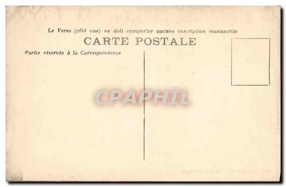 Toulon — A praça Puget — Editor Fabel, n°85 - Verso