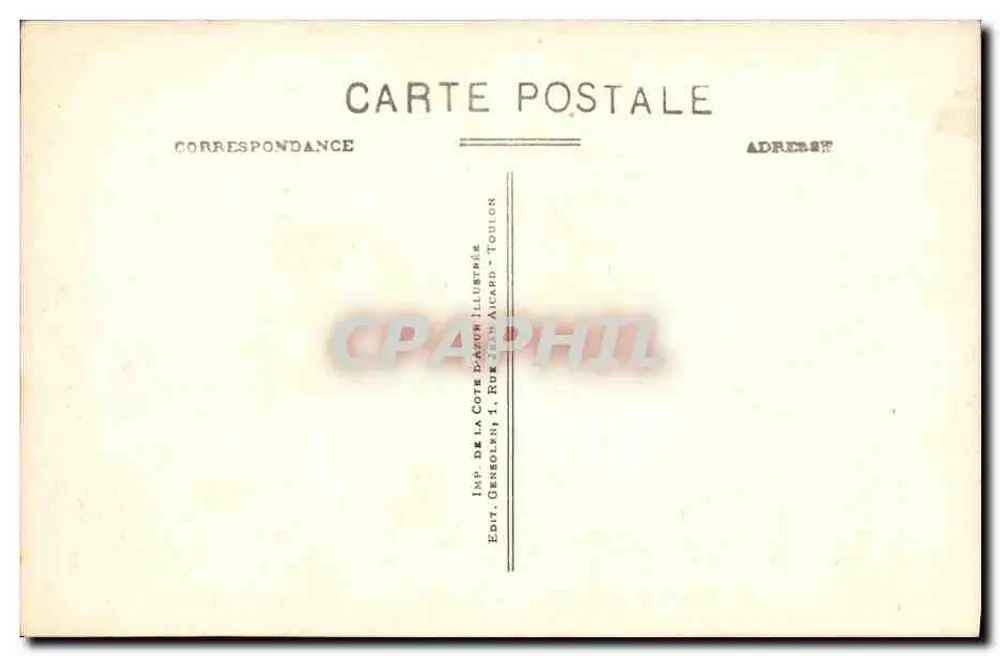Toulon - As Cariatides de Puget (1657) - As Cariatides de Puget (1657) - Verso