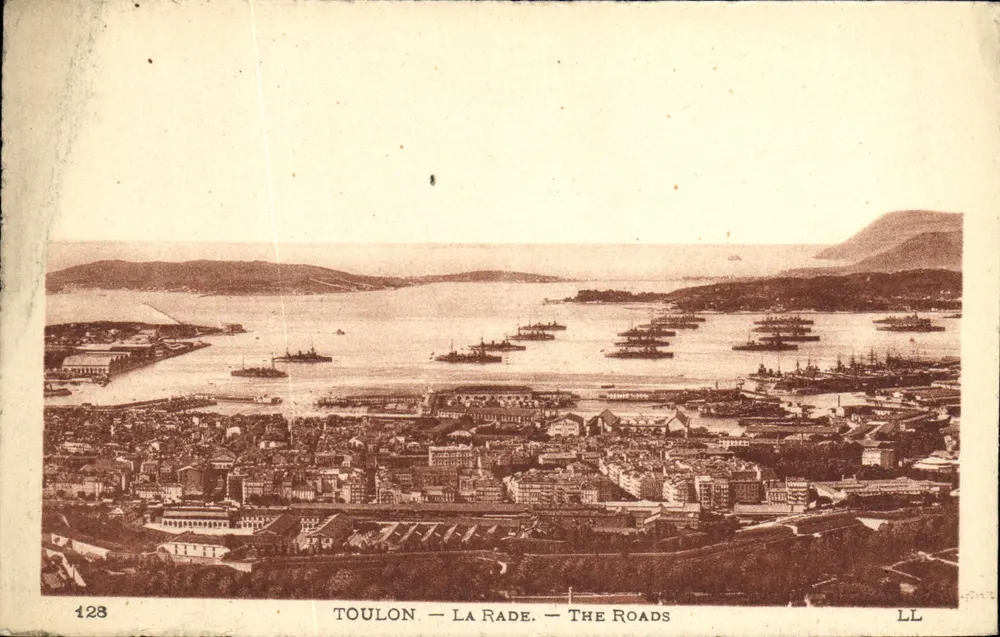 Toulon — La Rade — De Wegen — LL, n° 128 - Voorkant