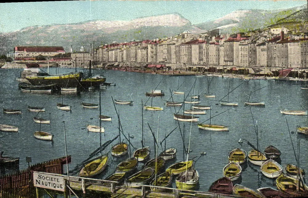 Hafen von Marseille — Société Nautique — Verlag unbekannt, Seriennummer nicht sichtbar - Vorderseite