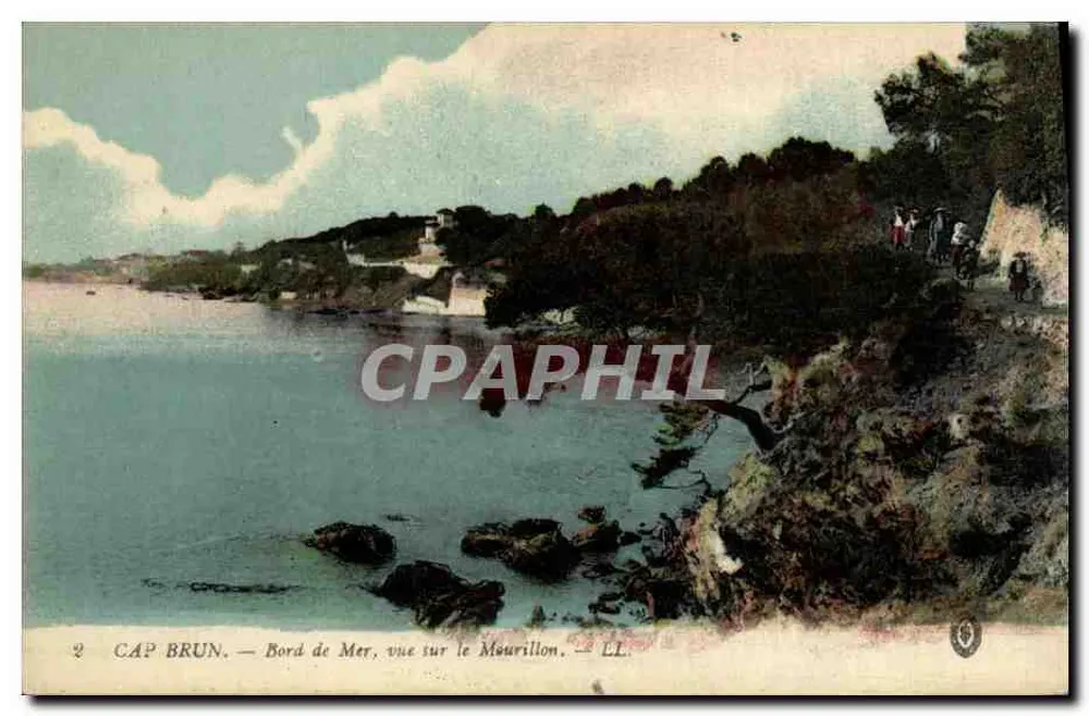 Cap Brun — Seeblick, Blick auf den Maurillon — LL - Vorderseite