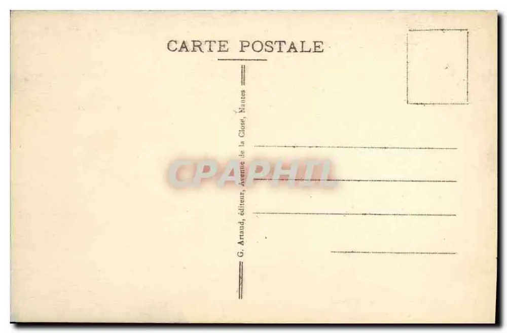 Toulon - Vista sobre Magaud — n° 130 — G. Arraud, Nantes - Verso
