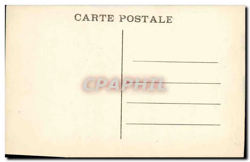 Toulon - Place d'Armes - Die Musik — Konzert gegeben von der Musik der Flottille — Verlag: Côte d'Azur, Nr. 543 - Rückseite