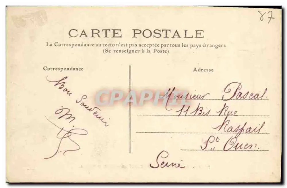 Environs de LIMOGES — 40 — SAINT-LÉONARD, le Viaduc — M.T. I.L. - Verso