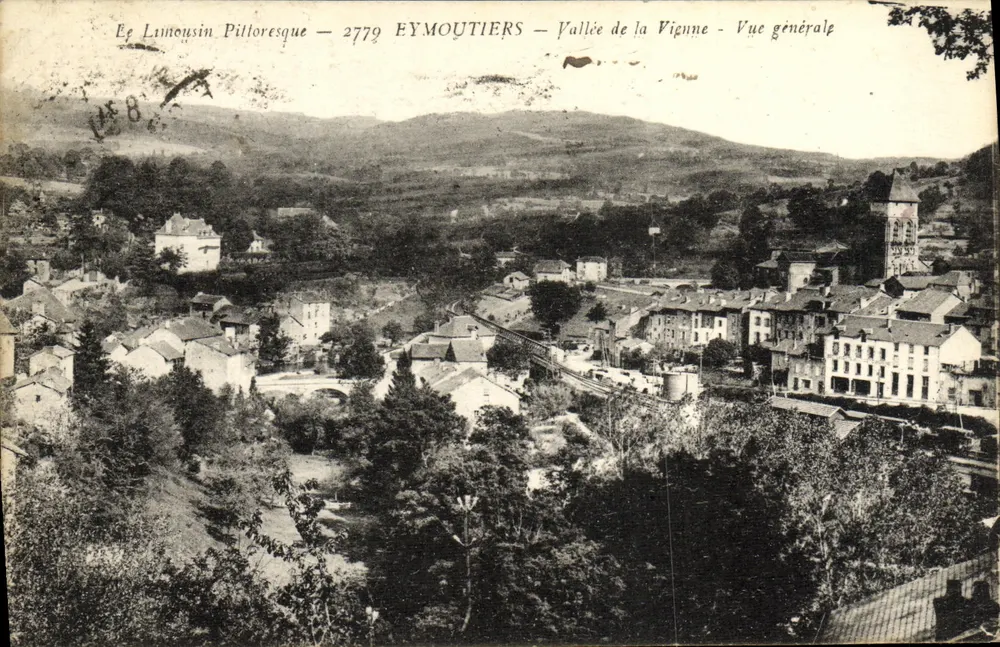 Eymoutiers — Tal der Viponne — Allgemeine Ansicht — Verlag Lunousin Pitloresque, n° 2779 - Vorderseite