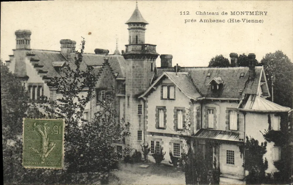 Schloss Montméréy — nahe Ambazac (Hte-Vienne) — n°112 - Vorderseite