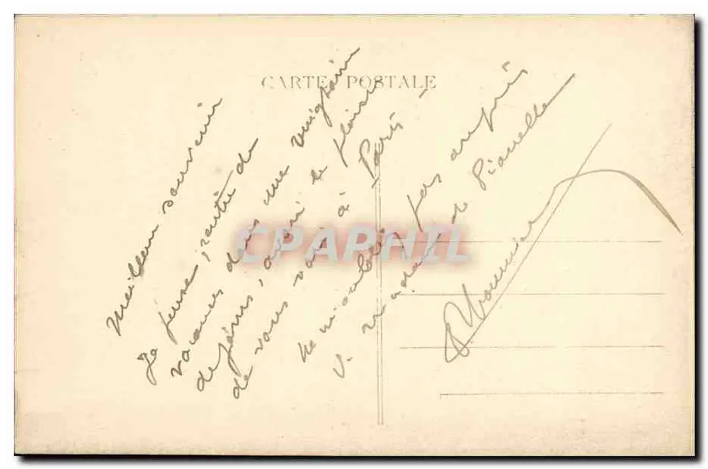 Um Limegès — Ruinen von Chalucet — Wachraum und Ehrenhof — n° 131 - Rückseite