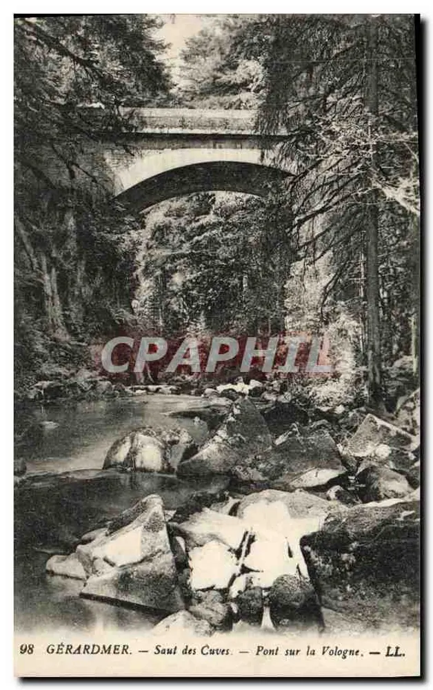 Gérardmer — Saut des Cuves — Brücke über die Vologne — LL. Nr. 98 - Vorderseite
