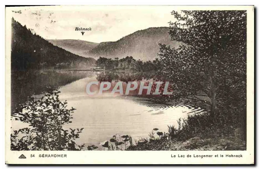 See Longemer und der Hohneck — Gérardmer — n°54 — Verlag CH DES ARTS PHOTONÉCANE - Vorderseite