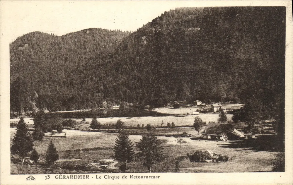 Gérardmer - O Circo de Retournemer — n° 73 - Frente