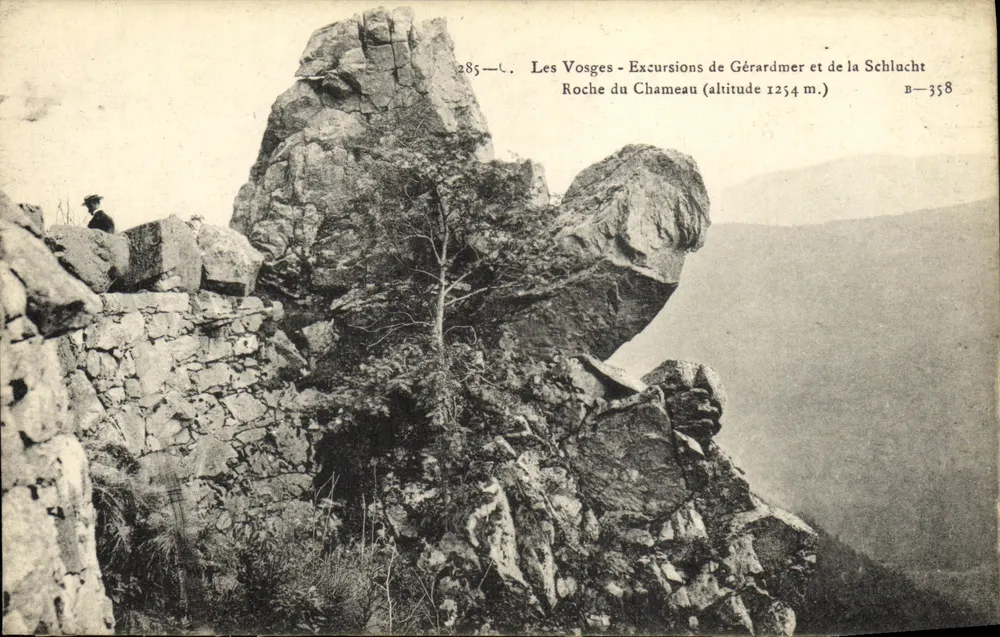 Roche du Chameau — Die Vosges — Ausflüge nach Gérardmer und Schlucht — B-358 - Vorderseite