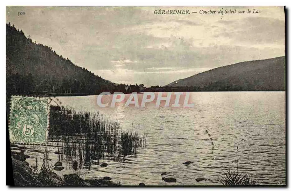 Gérardmer — Camada de Sol sobre o Lago — n°300 - Frente