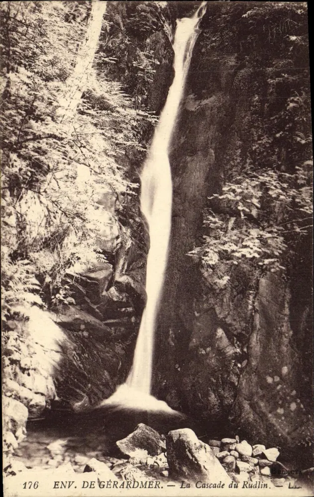 Env. de Gérardmer — A Cachoeira do Rudlin — Léon - Frente