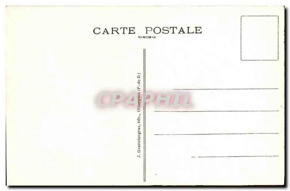 Mont-Dore — Vista geral — G. D'O - 1522 - Verso