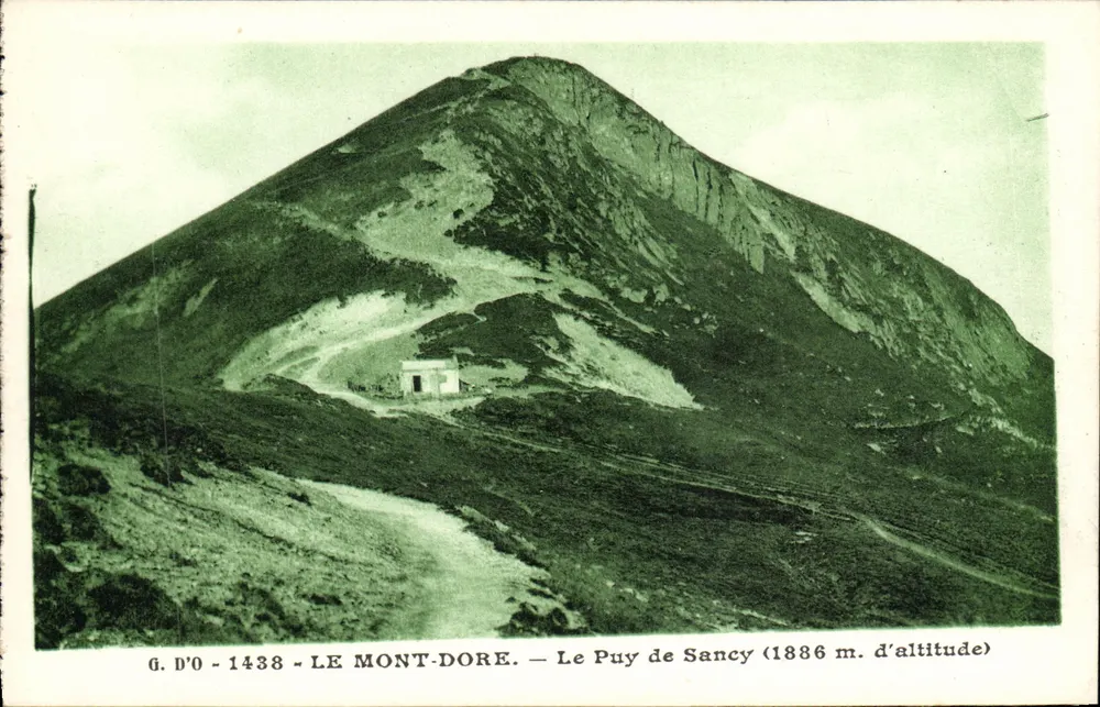 Le Puy de Sancy — Mont-Dore — 1886 m. de altitude — G. D'O - 1438 - Frente