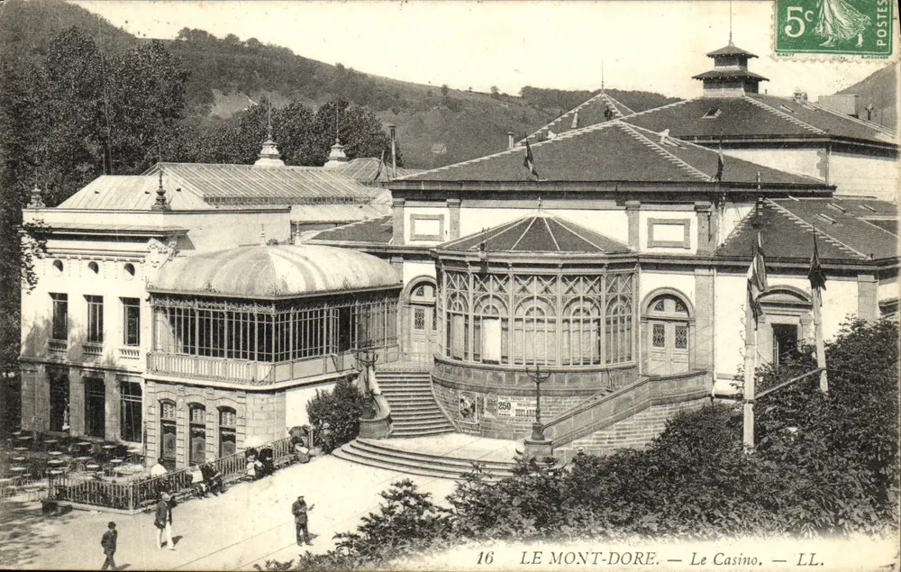 O Mont-Dore — O Casino — LL. — N°16 - Frente