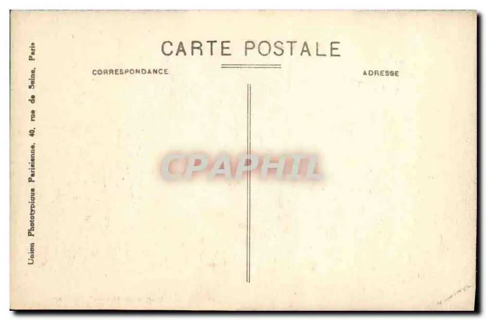 Das pittoreske Perche — Wald von Belleme, Route von Mortagne — Verlag Edet-Tertre - Bellême - Rückseite