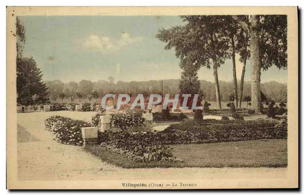 Villepeelée (Orne) — A Terrasse - Frente