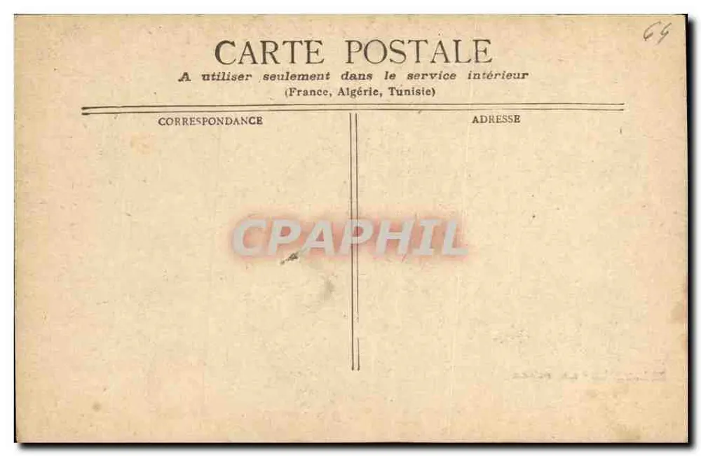 Biarritz - LA PLAGE — vista da praia e das instalações balneares — editor Stalrcy, n° 25 - Verso