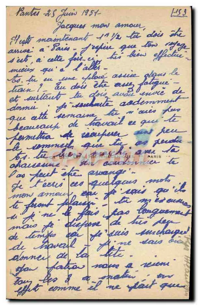 Biarritz — A Grande Praia — Graphphil n°23 - Verso