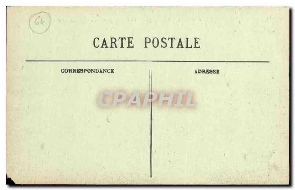 Biarritz Pittorrasque - Ansicht der Küste und des Fischereihafens - Nr. 169 - Rückseite