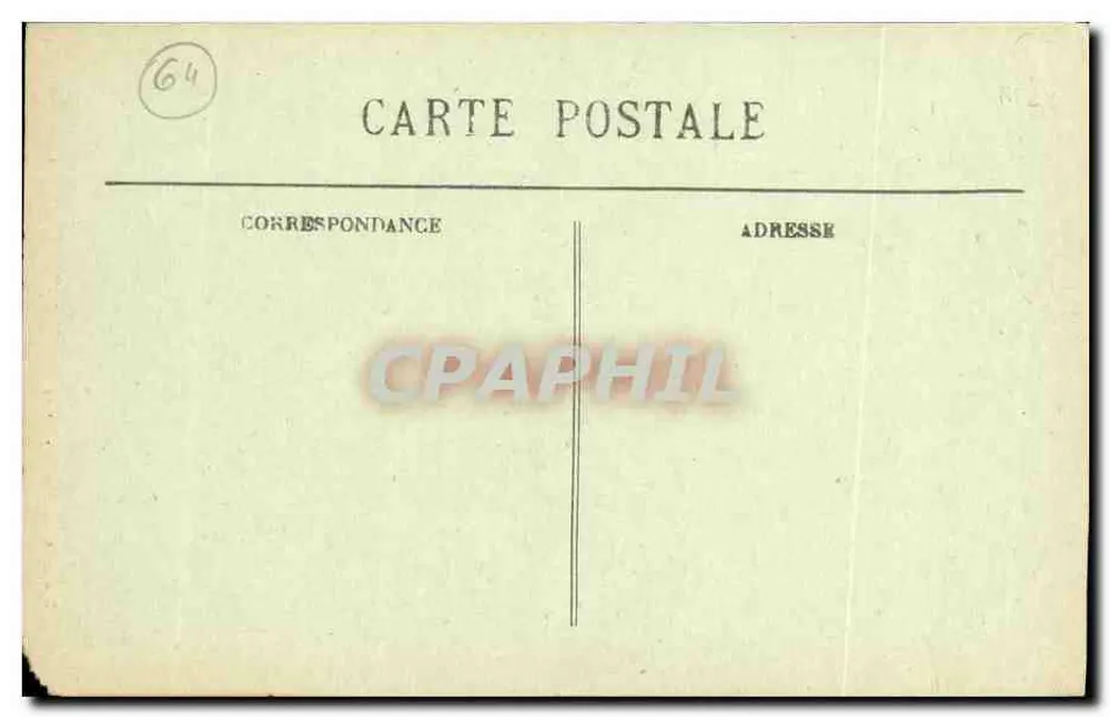Biarritz Pittoresque — Spectacle Admirable — Édition Loumieu - Verso