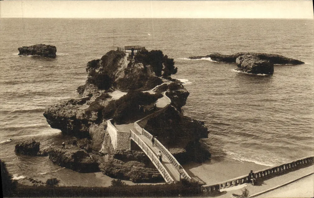 Blarritz — Rocber de Basta — Karta pocztowa luksusowa n°205 - Awers