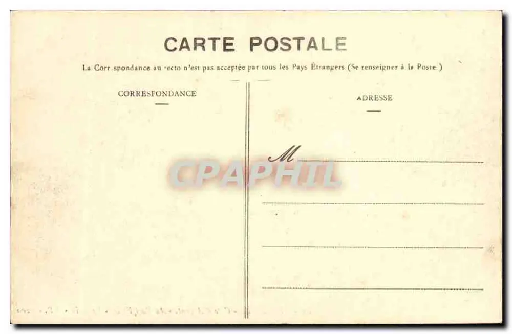 Biarritz - Côte d'Argent - Am alten Hafen - Das Bad - BR - 1200 - Rückseite