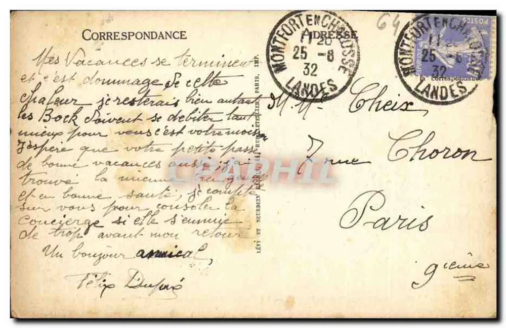 Saint-Jean-de-Luz — Die Strände und das Casino — Die Pyrenäen — LL. — n° 160 - Rückseite